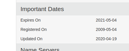 #OSINT tip: by looking up the domain WHOIS record you can cross-check the company incorporation date or a product launch.