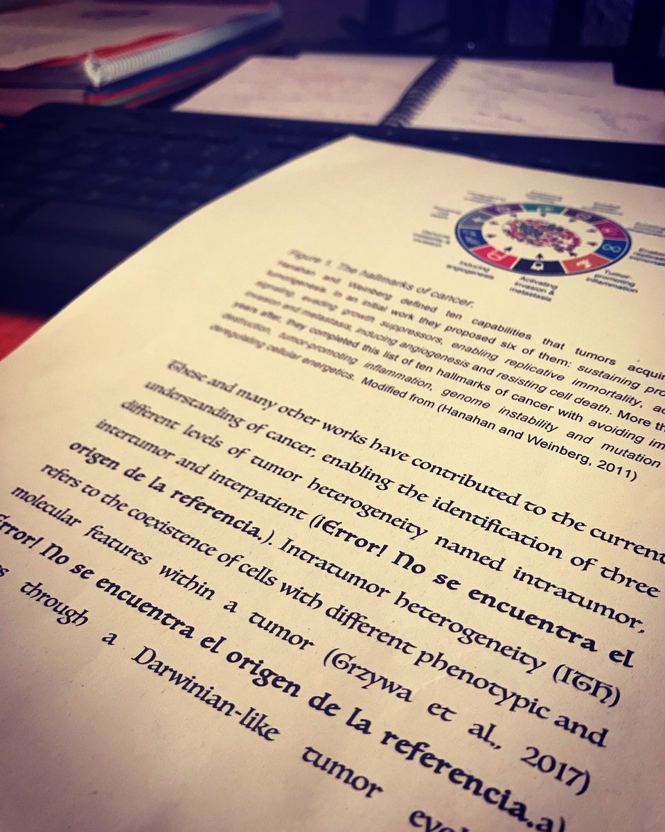 carlpeto's tweet image. Estoy planteándome seriamente dejar esta tipografía en la tesis, ¿cómo la veis?
#thelordofthephD #testprint #hallmarksofcancer4ever