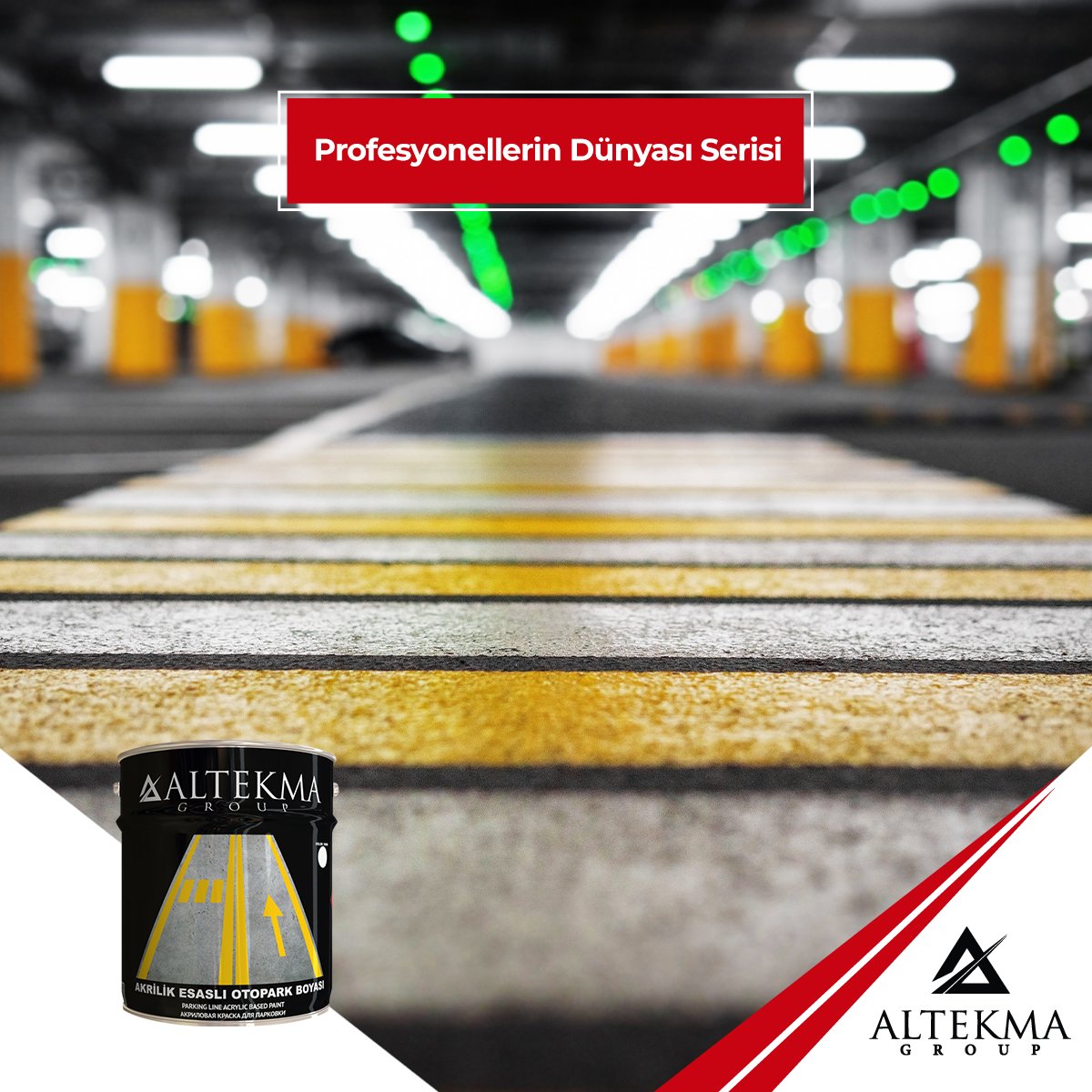 altekmagroup's tweet photo. Colors matter! The World of Professionals Series, specially produced by Signatekma, ensures that you always get successful results in line, road, crosswalk, open and closed car parks applications.✔
#altekmagroup #Signatekma https://t.co/ooFTKGes5y