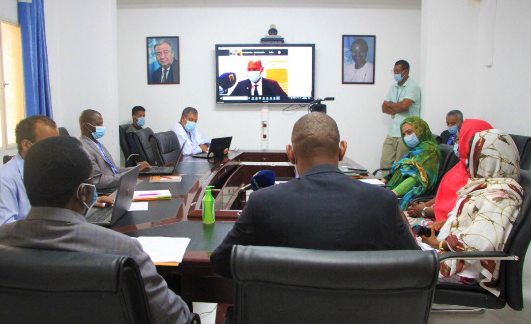 #PutYoungPeopleFirst: La Mauritanie s’engage définitivement à promouvoir et instaurer la #Paix dans le Sahel <a href="/mabinguengom1/">Mabingue Ngom</a> @kabore10451367 <a href="/UNFPA_WCARO/">UNFPA WCARO</a> <a href="/AfriYAN24/">AfriYAN WCA</a> <a href="/AFRIYANMaurita2/">AFRIYAN Mauritanie</a> <a href="/babocarba/">Ba Bocar Abdoulaye</a> <a href="/unfpamauritania/">UNFPA MAURITANIA</a>