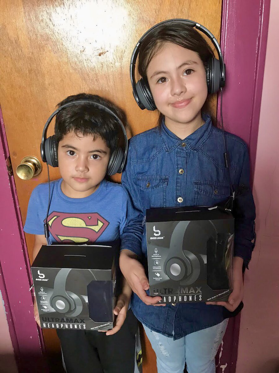 NYRTCA's tweet photo. Thanks to @newyorktha @thenyra @tjc_safetynet and others we’ve handed over 100 brand new headphones 🎧 to kids that are taking virtual classes during this pandemic #teamwork #rtcanycares #happykids #backstoschool @RAMONandSHARON @TerryFinley11 @ljlmvel https://t.co/OpPXw6ZDxP