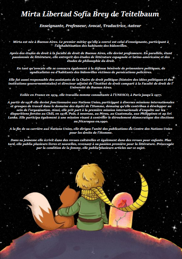 Claudina MICHAL-TEITELBAUM tweet media