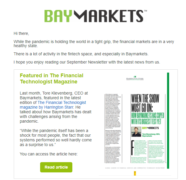 Baymarkets's tweet photo. Get the latest on real-time clearing straight to your inbox 📩
If you’re not yet subscribed to our mailing list, you can check out last week’s newsletter here 👇

#Clearing #FinancialMarkets #CCP
https://t.co/rFWKlaAWCw https://t.co/ScF1h3GOnS