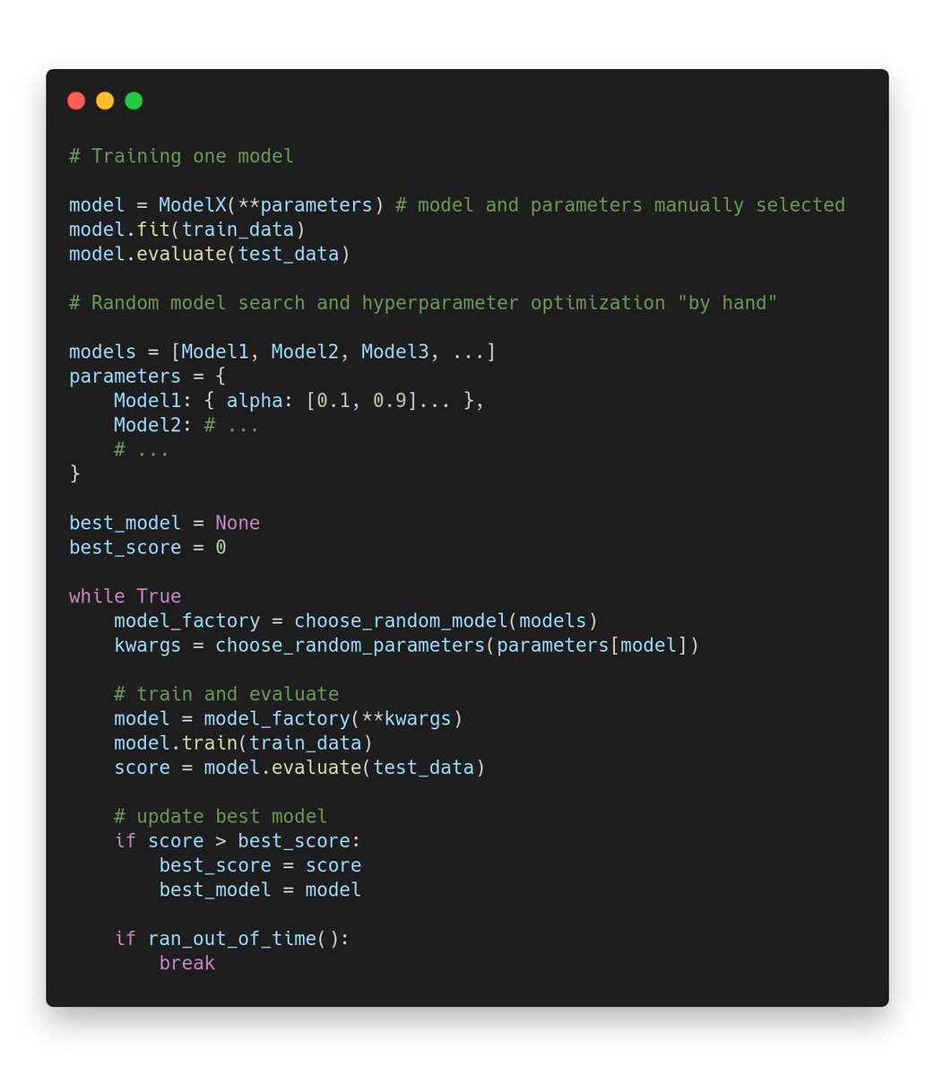 If you combine both problems, then you realize there are literally thousands (and potentially infinite) different algorithms you can try on your data.If you were to do this yourself, the simplest solution is something like this: