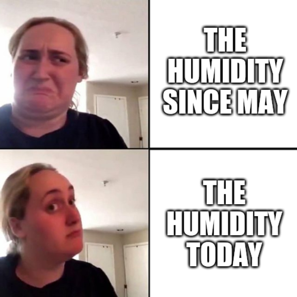 RobDunsTV's tweet image. You'll notice the lower humidity today as soon as you step outside! We'll see how long weather like this sticks around this afternoon on @nbc2!