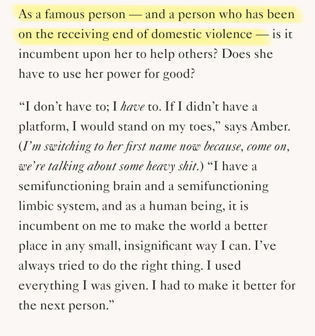 ThatBrianFella's tweet photo. Feel this deserves an "in memoriam" since Amber Heard is trying to hide how much she did (or most likely didn't) give to charities. But the "donation" was used to somehow confirm her false allegations in this defamatory @Allure_magazine article from 2017.
#JusticeForJohnnyDepp https://t.co/HhNYt5OJhP