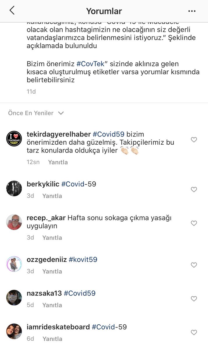 TekirdagCom's tweet photo. @tekirdaggovtr #Covid59 daha da güzel miş 😊 https://t.co/U9HDPGWXWT