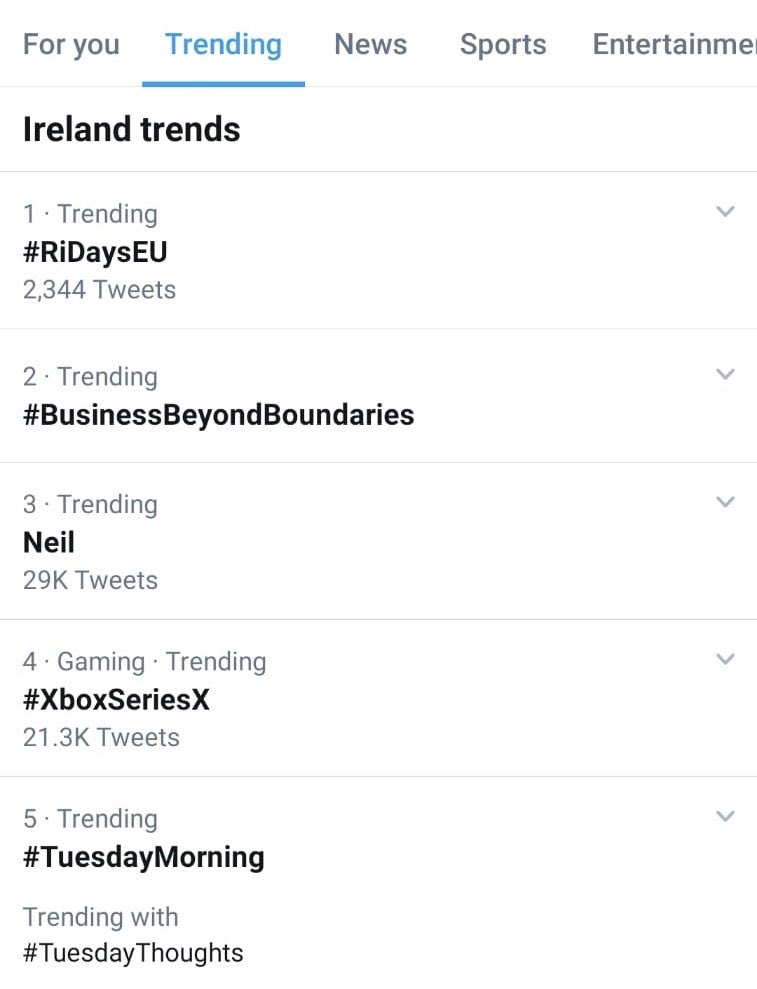 DigitalIre's tweet photo. Keep tweeting folks! 

#BusinessBeyondBoundaries is trending in Ireland 🇮🇪 

#OnlineOptimisation with @permanenttsb https://t.co/uqcssz5OOv