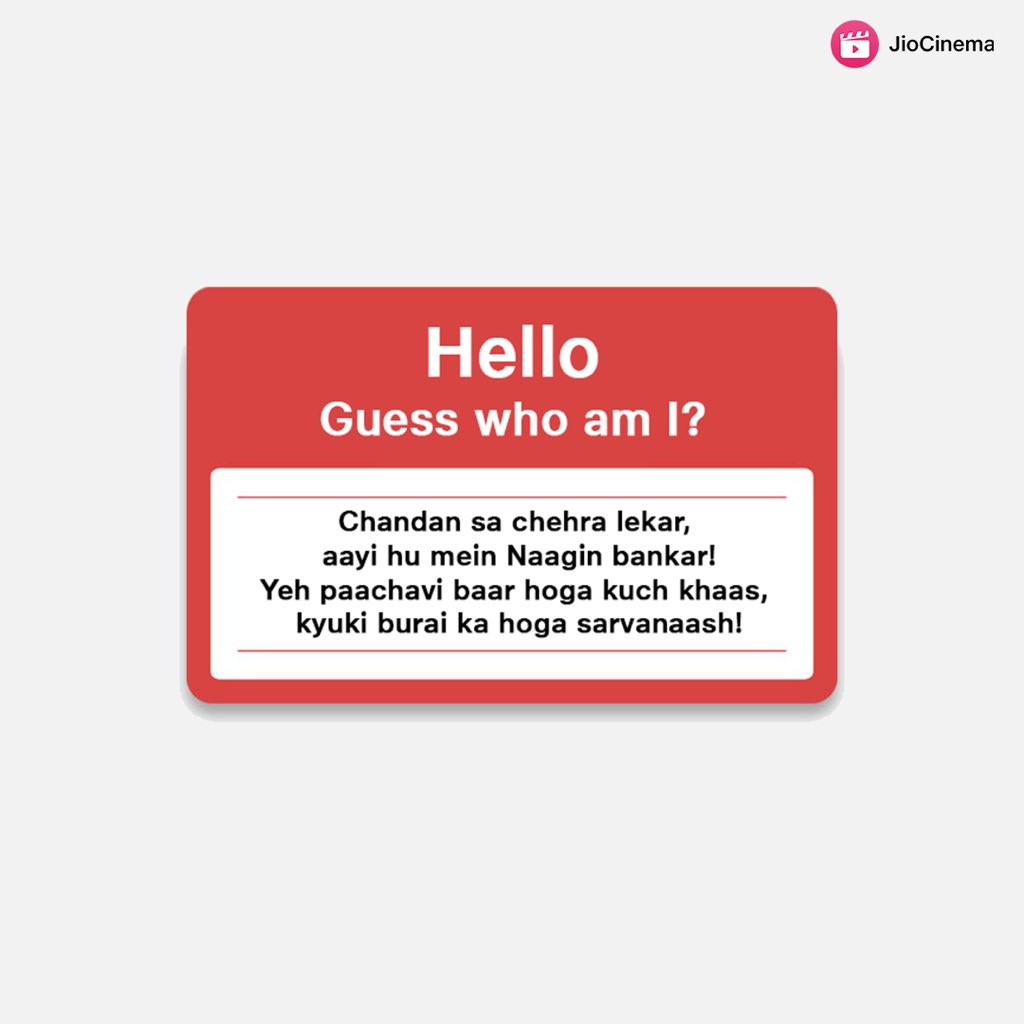 HotstarReality's tweet image. Can your guess this #Naagin? 🐍 
Hint: she is currently your favourite ♥️

#tuesdayvibes #tueadaythoughts #tuesdaymood #naagin #naagin5 #hinakhan #Naaginseason5 #mohitsehgal