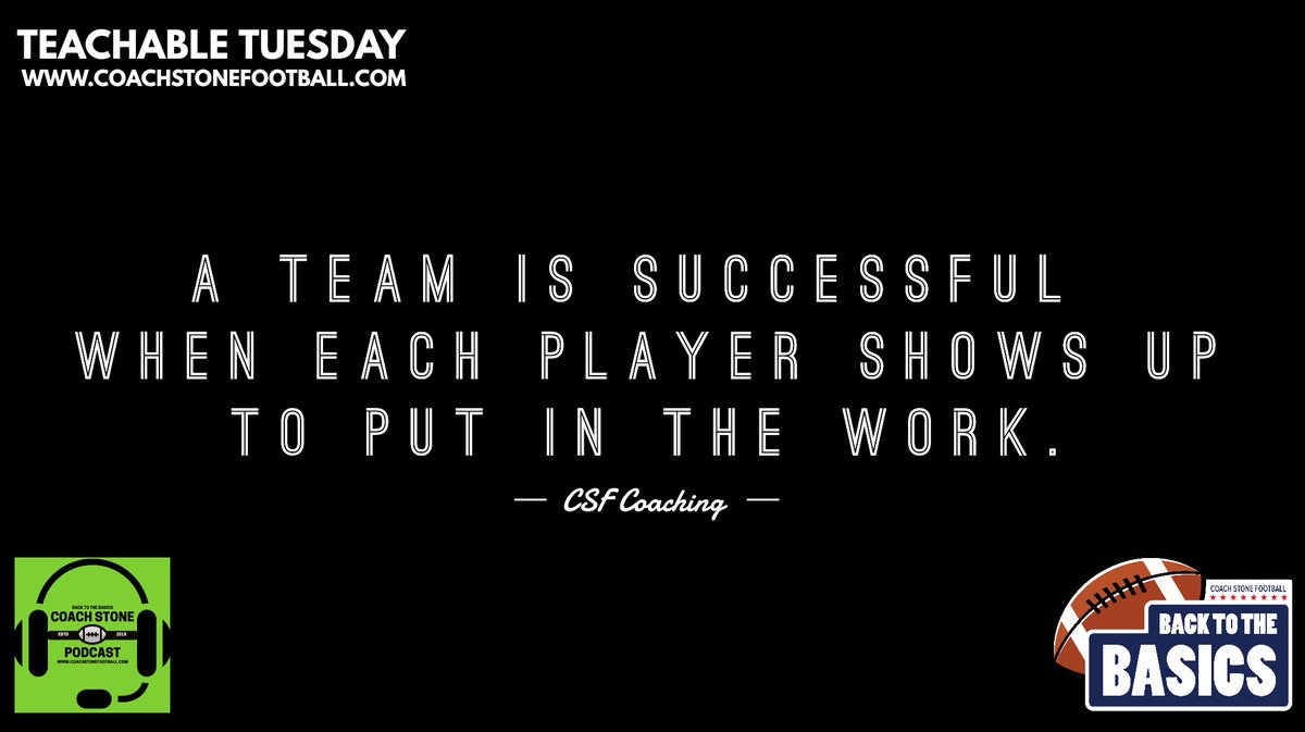 Coach_Stone_MT's tweet image. #TeachableTuesday 
#CSF2020 
#CSFCoaching
#BackToTheBasics 
#DrillManualImpact