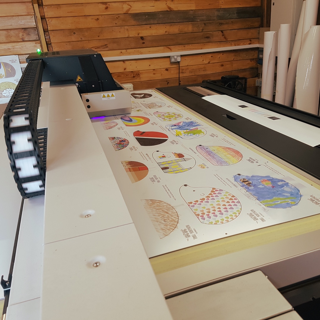 Cotswold_Print's tweet photo. Its Hedgehog time! 
We've been busy helping the Gothering Hedgehog Trail bring to life the hedgehog designed by local artist of all ages.

#printing #ACM #shapecut #zund #cannon #hedgehogs #gotherington #hedgehogtrail #gloucestershire #glosbiz #coswoldprintingco https://t.co/xiHYeTQEVu