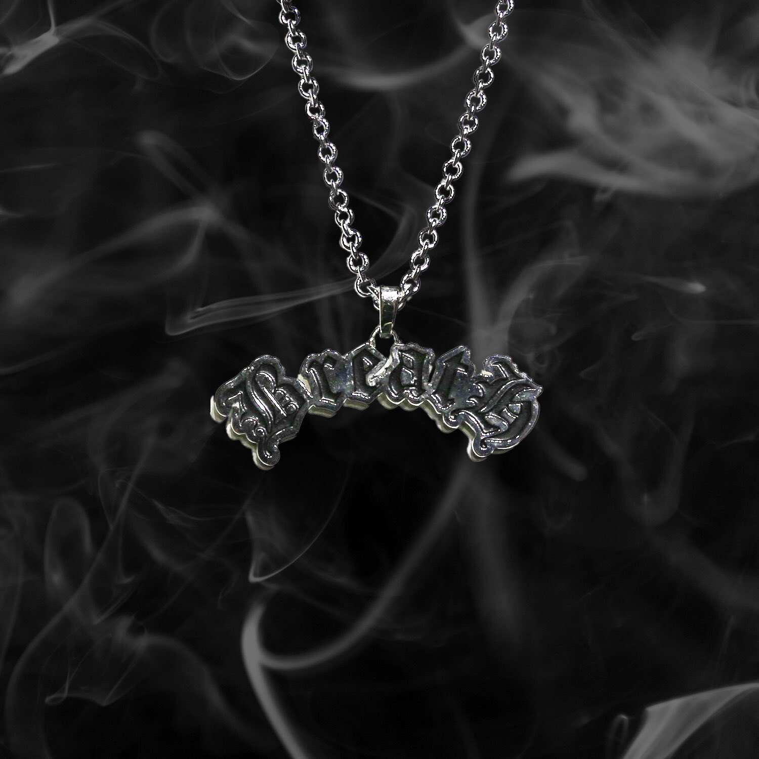 BREATH LOGO NECKLACE 新品 BADHOP www.krzysztofbialy.com