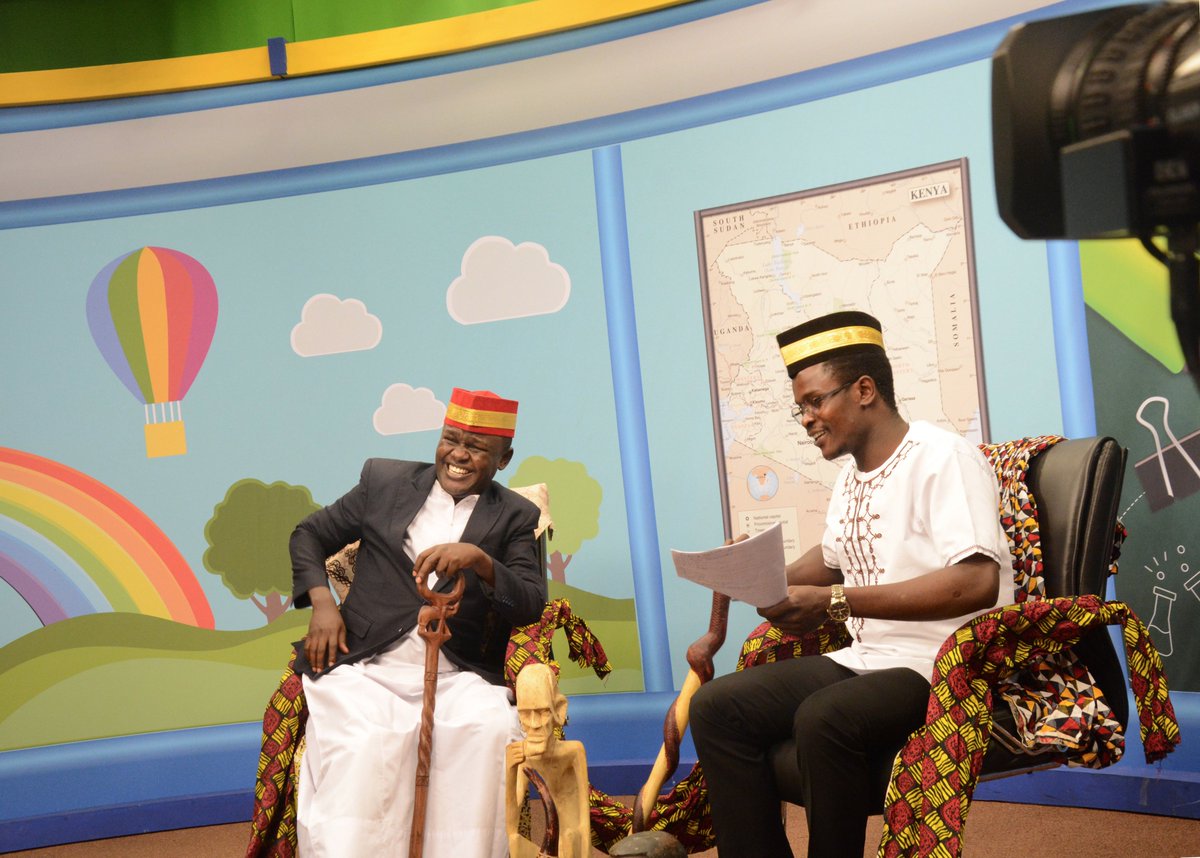 KICDKenya's tweet photo. "Ukiona vyaelea ujue vimeundwa'' Walimu wetu wakiwa studio za @edutvkenya 
 kuwaandilia masomo mbalimbali.

#Elimunyumbani https://t.co/DqTeLg0uDK
