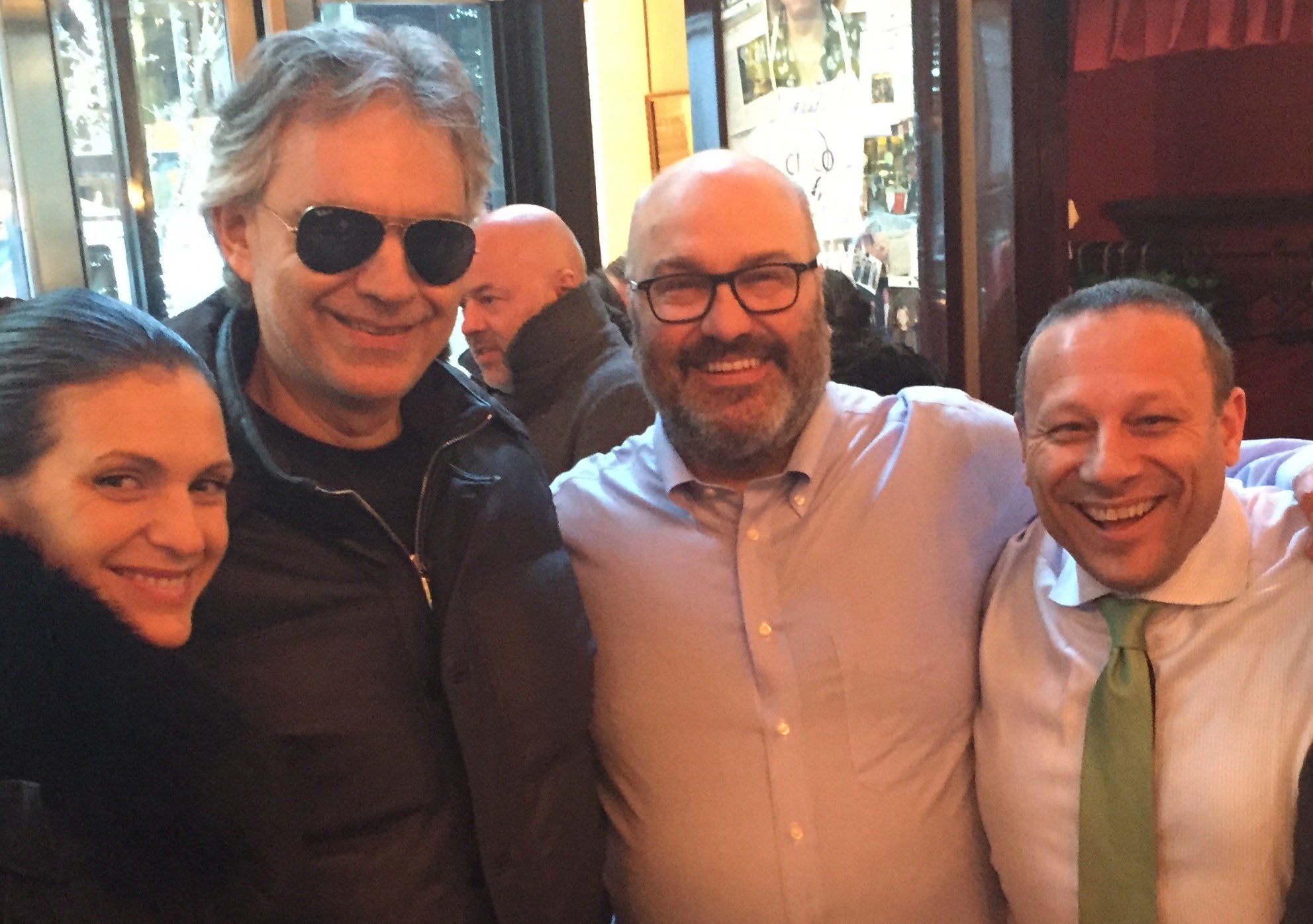 Wishing a Happy Birthday to two of my favorite people: Andrea Bocelli & 