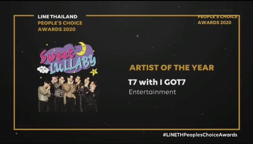 USAahgases's tweet photo. Congrats GOT7 for winning Artist of the Year at Line Thailand People's Choice Awards 🎉🏆

@GOT7Official #GOT7 #갓세븐 https://t.co/kgz6Yf4bKX
