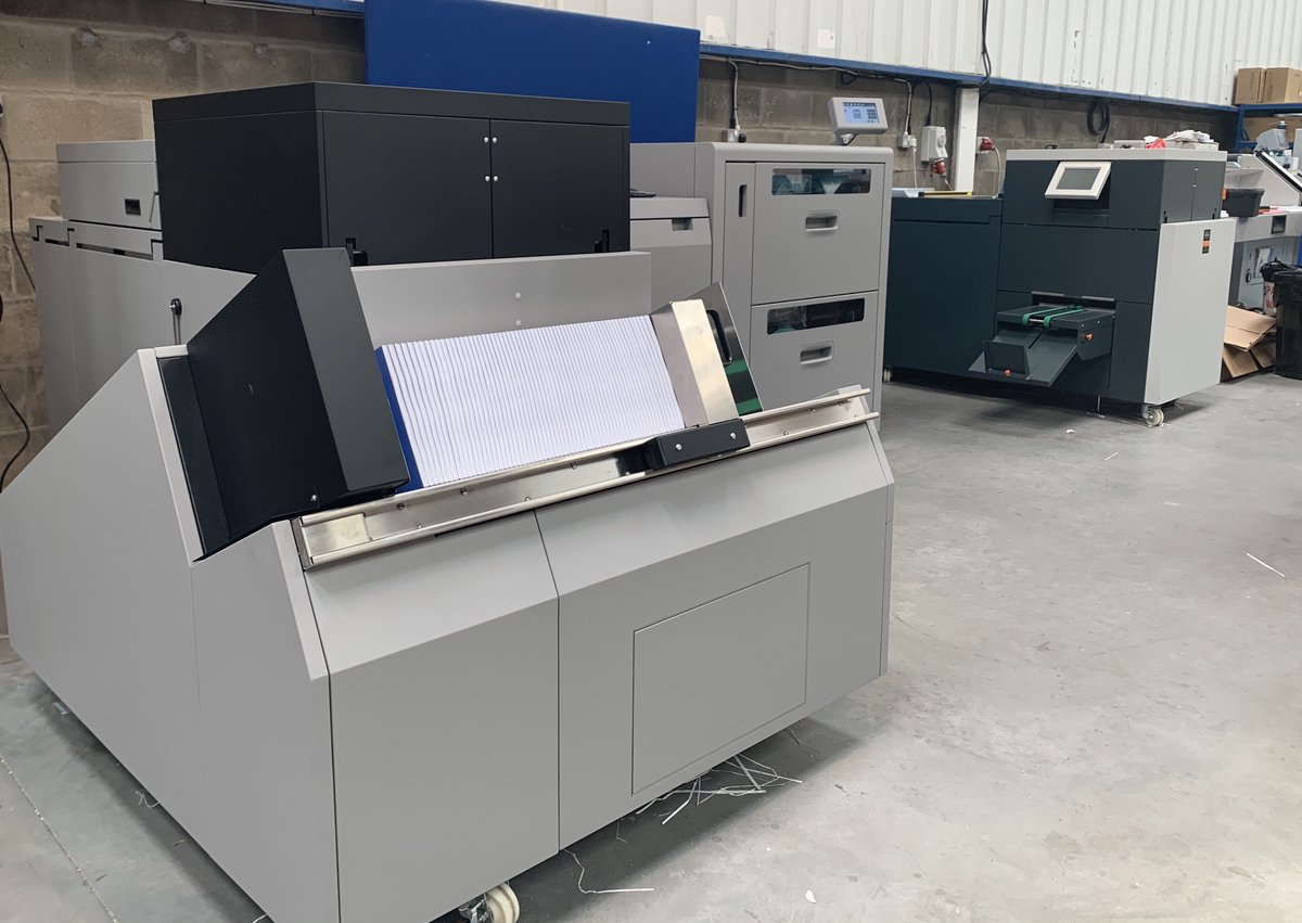 #DigitalPrint Latest: Renfrewshire based HDC has announced its third installation of a PowerSquare 224 bookletmaker. This latest machine is an off line Morgana PowerSquare 224VF, complete with high capacity dual bin feeder, bit.ly/332ZDeq