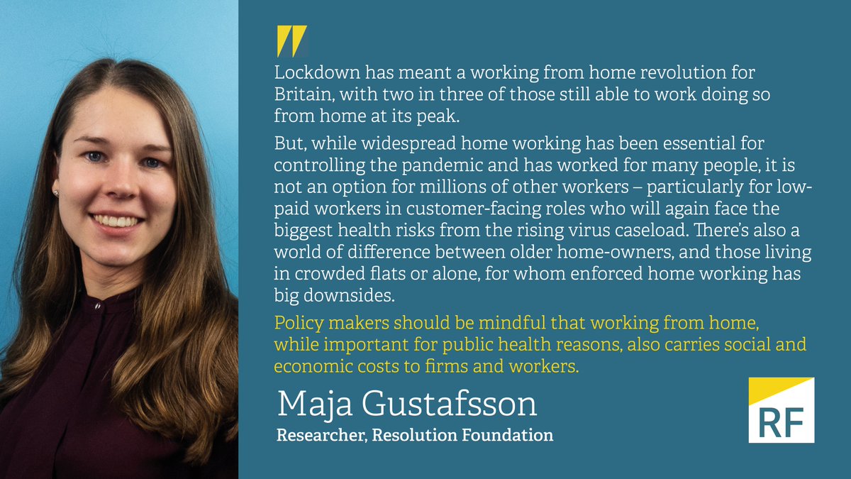 In summary: the pandemic has shown us that remote working can be a bigger feature of modern life than previously thought. But it’s important to remember that while millions of people can work remotely, it is neither desirable, nor viable, for millions of other workers.