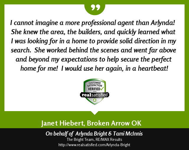 There's nothing like a good recommendation to brighten your day. realsatisfied.com/Arlynda-Bright via <a href="/realsatisfied/">RealSatisfied</a>