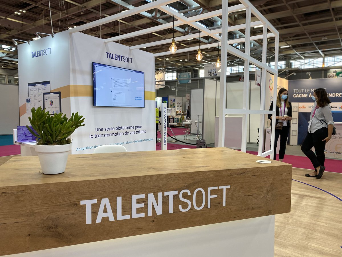 Le salon ⁦<a href="/Solutions_RH/">Solutions Ressources Humaines</a>⁩ vient d’ouvrir, retrouvez notre client ⁦<a href="/Talentsoft/">talent soft</a>⁩ sur le stand C36, Pavillon 4 ! ⁦@TalentsoftGroup⁩ ⁦<a href="/ViparisOfficiel/">Viparis</a>⁩  #SSRH #salon #designer #marketing  #EventsIndustry #ProtocoleSanitaire