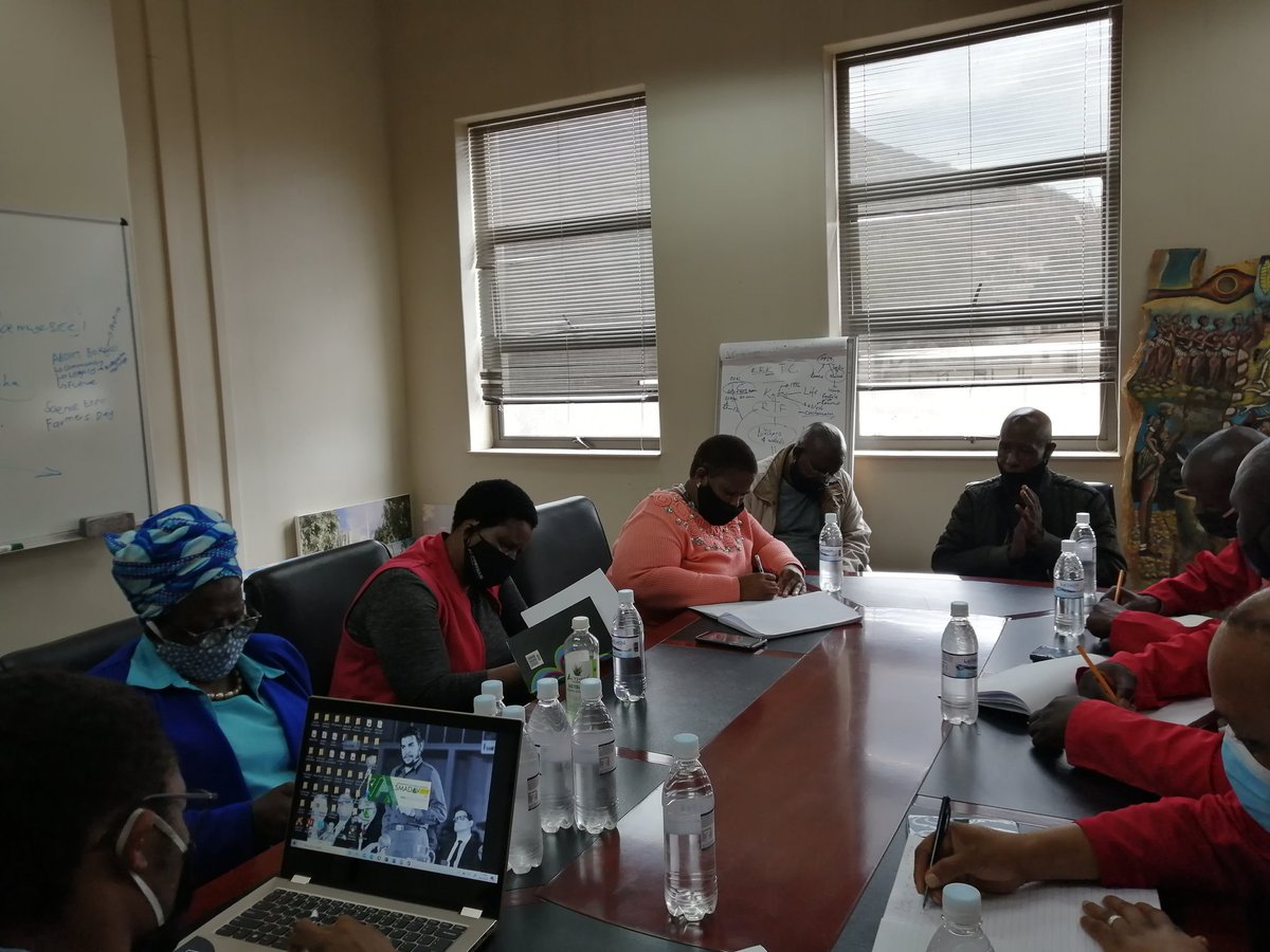EffNorthwest's tweet photo. North West EFF Meeting with the Bakgatlha Ba Kgafela Tribal Family in session at the Bakgatlha Ba Kgafela Tribal Kgotla. 

@EFFSouthAfrica @KBabuile @ShakesBotswe1 https://t.co/IDnItCc3G7