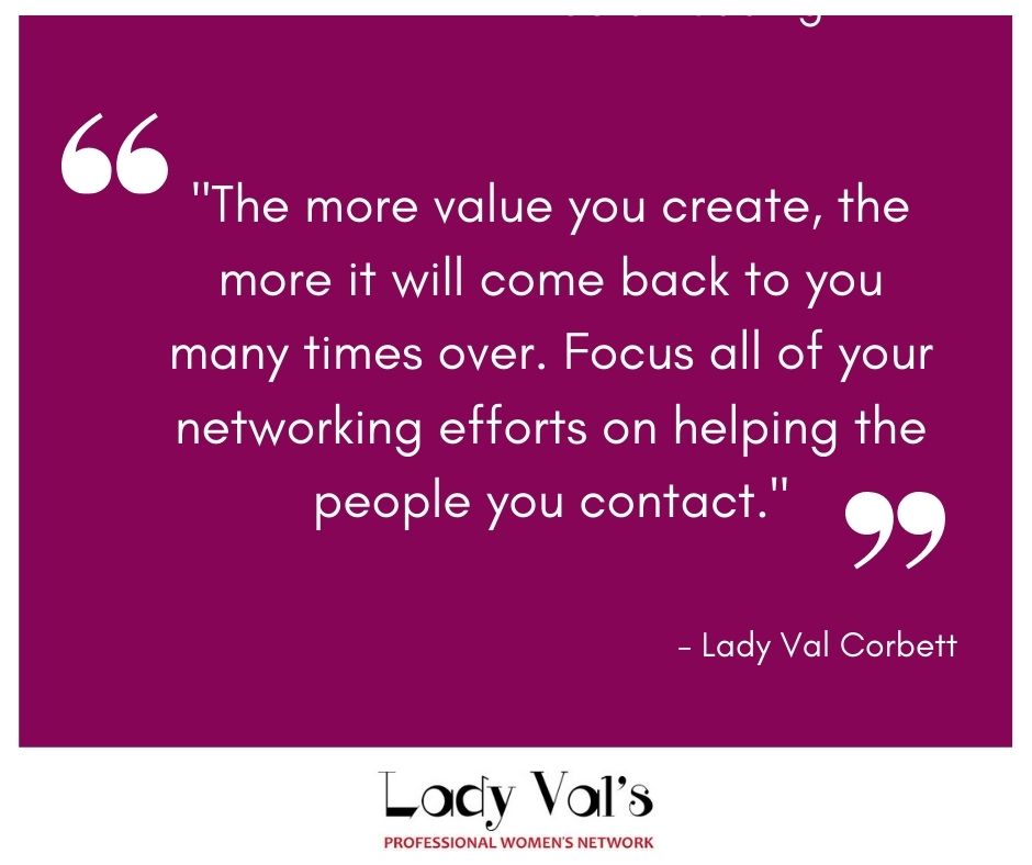 ladyvalcorbett's tweet photo. Networking - it's all ab out helping and empowering others. The next digital gathering of the Lady Val's Professional Network is on Thursday - we'd love to see some new faces too!
Tickets are available here:
π
https://t.co/Vog2jhfE38
#networking #womeninbusiness #ladyvalnetwork https://t.co/7OrUw25SIs