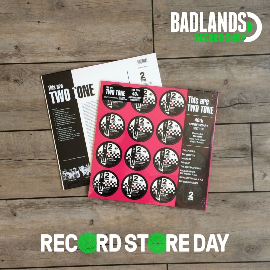 BadlandsUK's tweet photo. Here some highlights of #recordstoredaydrop2 releases:
#DanceCraze and #ThisAreTwoTone. These exclusive releases will be available at the shop from 9 am.
All the remaining stock will be online from 6 pm. @RSDUK https://t.co/xfYmkWM2IE