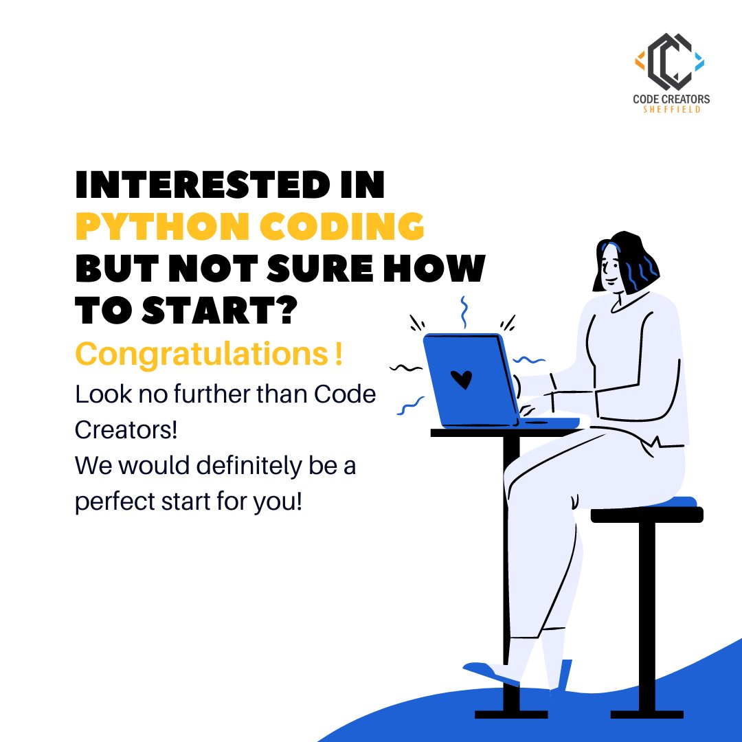 creators_code's tweet image. Code Creators are offering the perfect opportunity for students interested in the prospect of learning to code! Sign up to our beginners python course today for £20 and enhance your CV and skills!💻 

Click &apos;enroll&apos;  on our website: 
enactussheffield.org/codecreators/ 

#python #coding