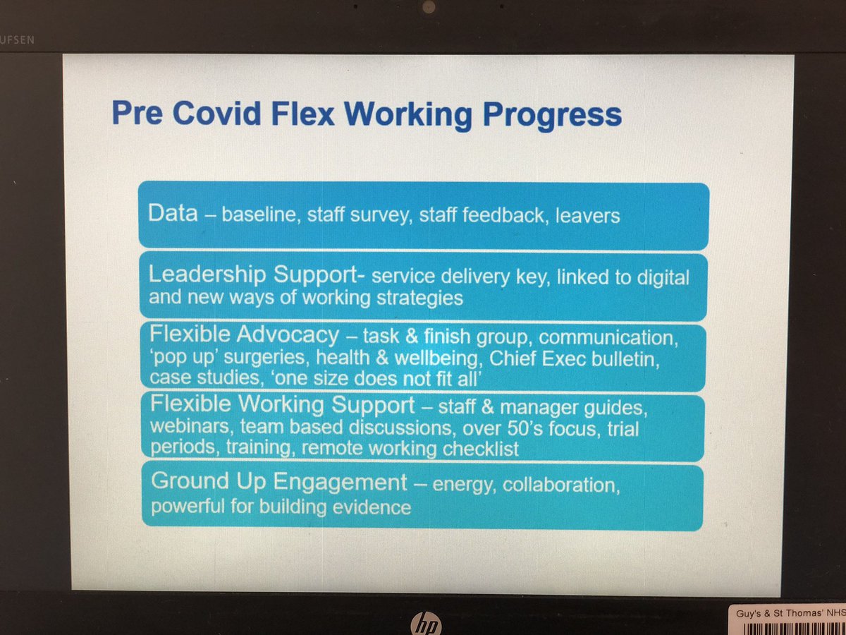 DemedaLynn's tweet photo. Always happy to share practical tips &amp; techniques to progressively shift mindset &amp; culture on flex working! Thanks @NHSEmployers for the invite to your webinar today with @clairecampbellj from @Timewise_UK @GSTTnhs @FlexNHS #TimewisePowerList https://t.co/nhbxhg2Ti1
