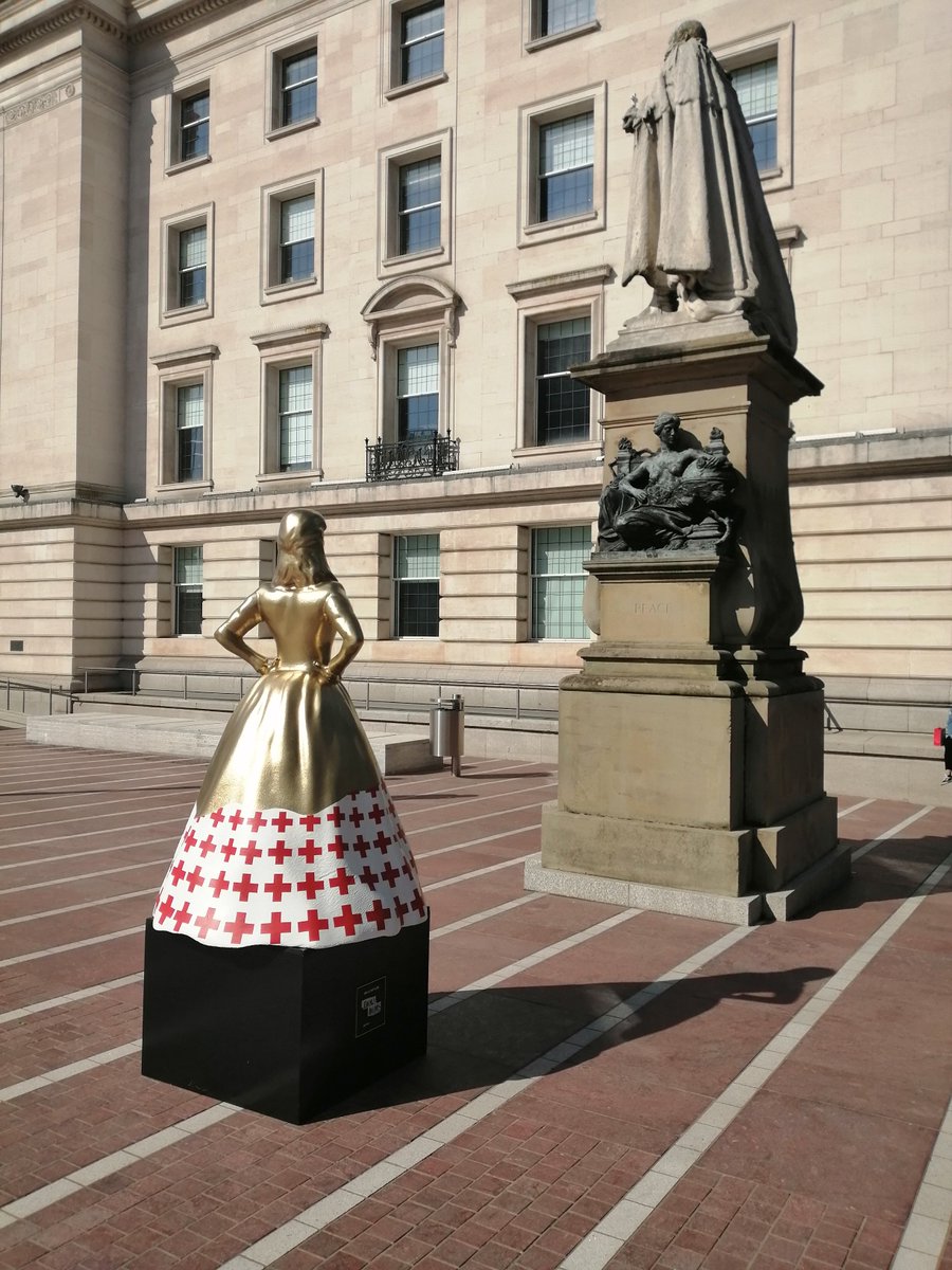 Ruth Millington on Twitter: "This is a great stunt by Netflix. To promote Enola Holmes (starring Millie Bobby Brown as the sister of Sherlock Holmes) they have installed statues of historical women