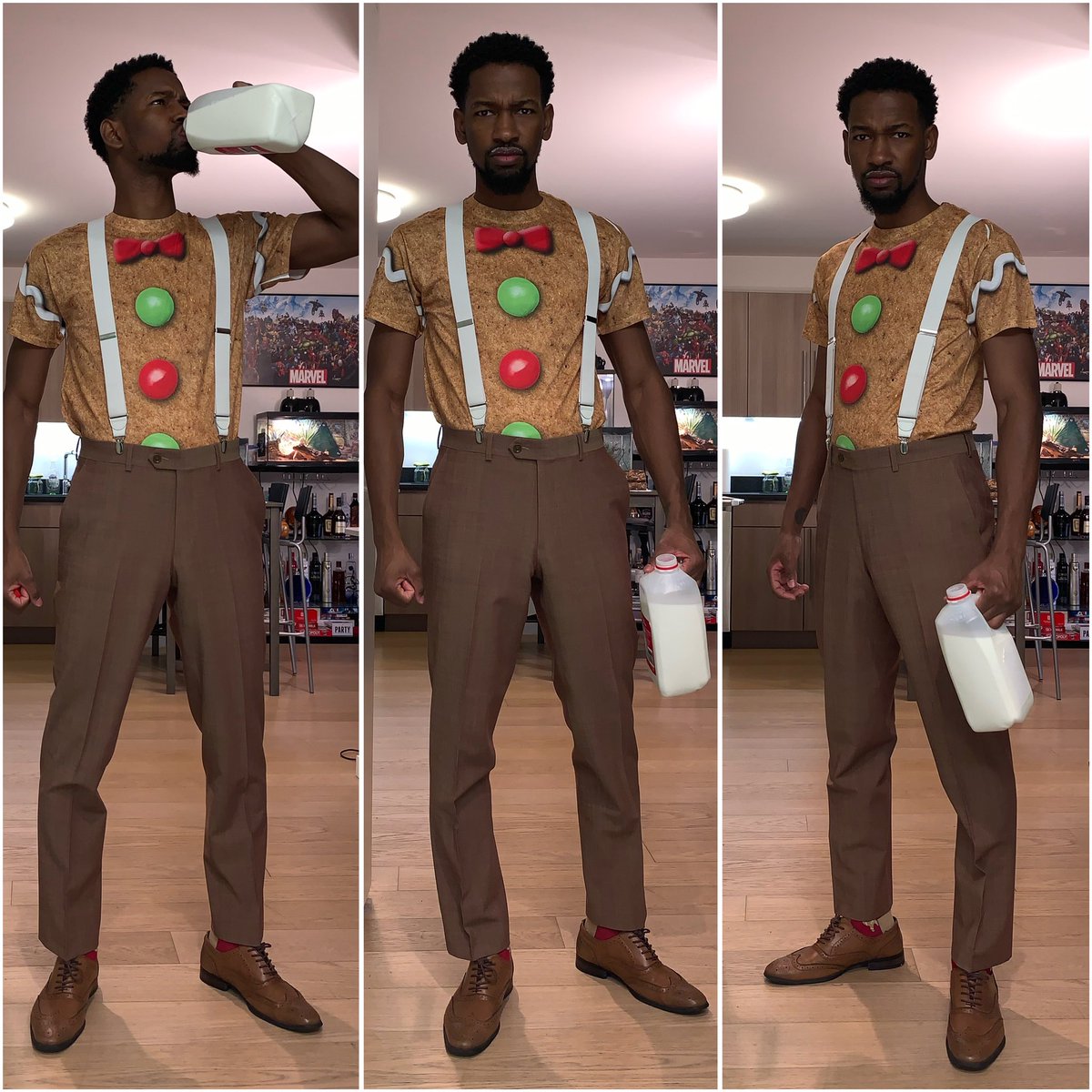 CosPlayNay's tweet photo. “Not the Gumdrop buttons!”.
.
@Dreamworks 

#shrek #gingy #notthegumdropbuttons #Dreamworks https://t.co/K74whIlZhc