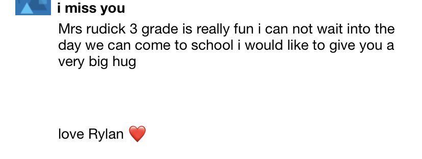 Liza Rudick (@lrudickbcps) on Twitter photo Love hearing from my previous students! It makes my day and puts a smile on my face!π₯° <a href="/WoodholmeES/">Woodholme ES</a> Love hearing from my previous students! It makes my day and puts a smile on my face!π₯° <a href="/WoodholmeES/">Woodholme ES</a>