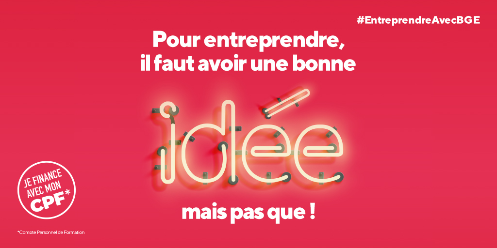 🚀  Passez du PROJET à l’ENTREPRISE avec BGE ! #EntreprendreAvecBGE

👉 ow.ly/cJzF50Btw5H