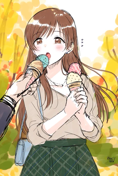 みなみにあーんしたい 