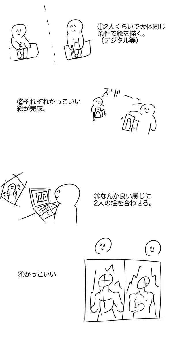 いつかこういう合作とかしてみたい 