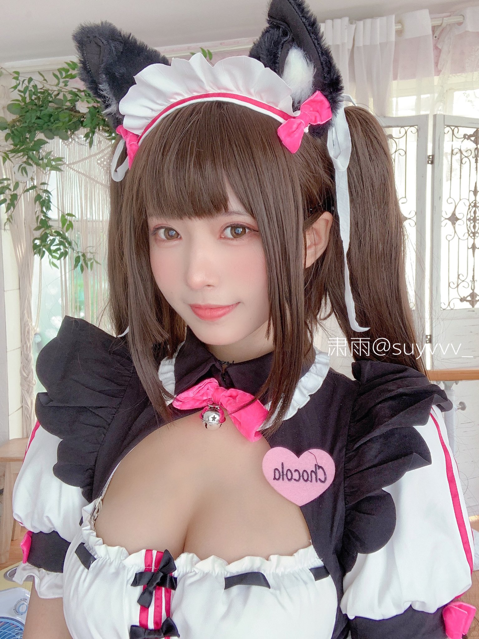 画像,🍫chocola~#ネコぱら #nekopara #네코파라 #コスプレ https://t.co/lMPL9y2W0N…