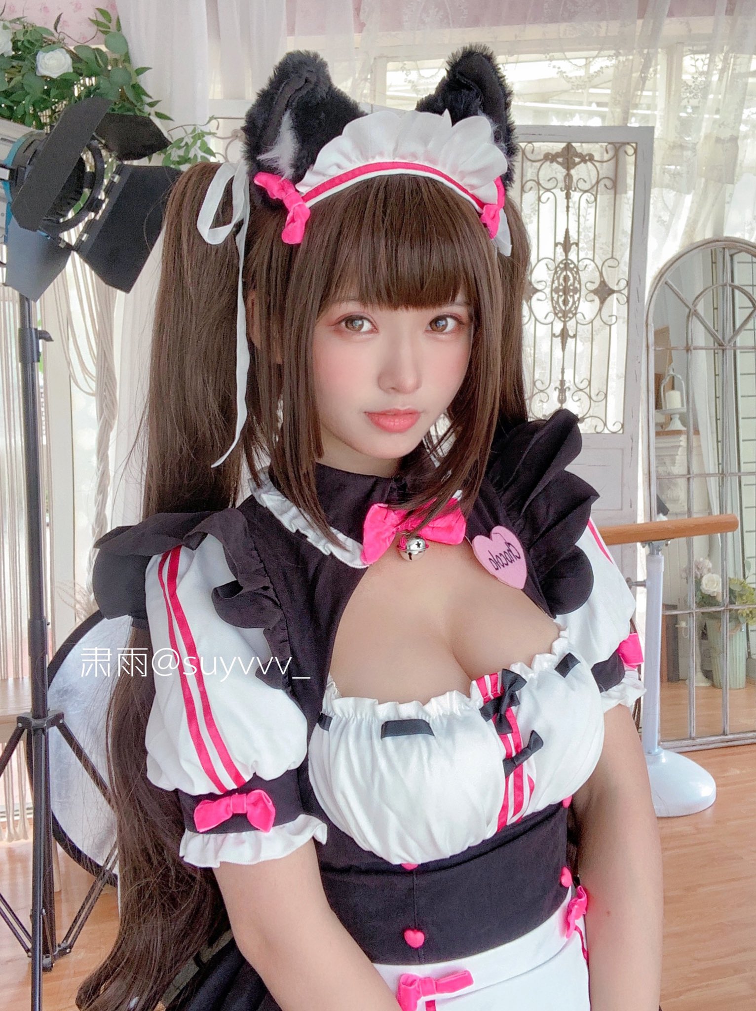 画像,🍫chocola~#ネコぱら #nekopara #네코파라 #コスプレ https://t.co/lMPL9y2W0N…