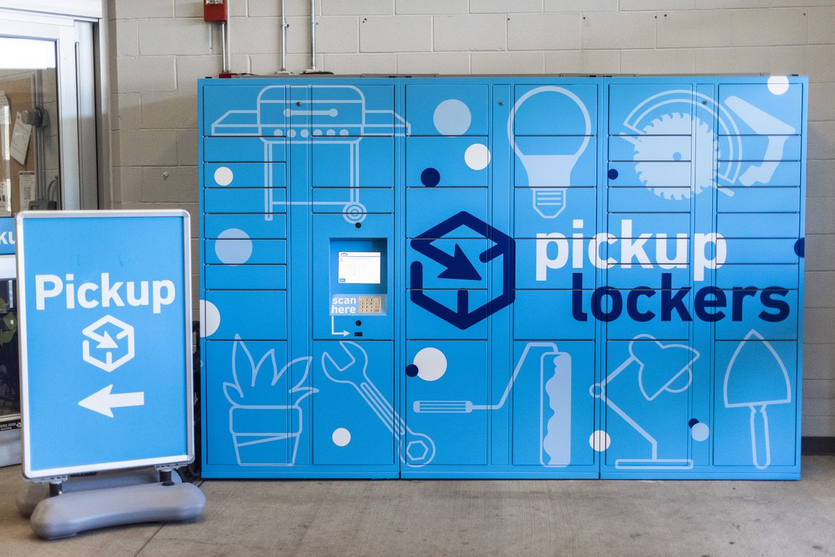 Lowe’s announces plans to install pickup lockers at all U.S. stores by the end of March 2021. Lowe’s plans to have the innovative lockers installed in most major metro markets by Thanksgiving. low.es/3j6Auqp