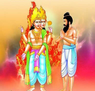 and the one who recites a whole chapter will definitely get the phalā of Gau Daan.the phalā which is obtained by donating hundred Kapila cows in the वृद्ध-पुष्कर तीर्थ, the same phalā can get by reciting the Agni Purana, it is said that whoever writes this Purana and donates it