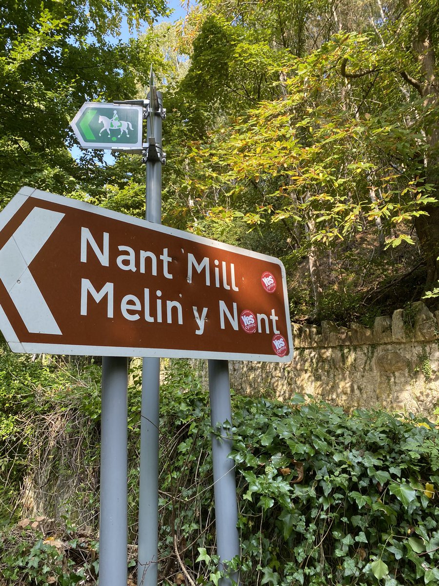 Vandalism from the Yes Cymru lot. Not surprised at all.