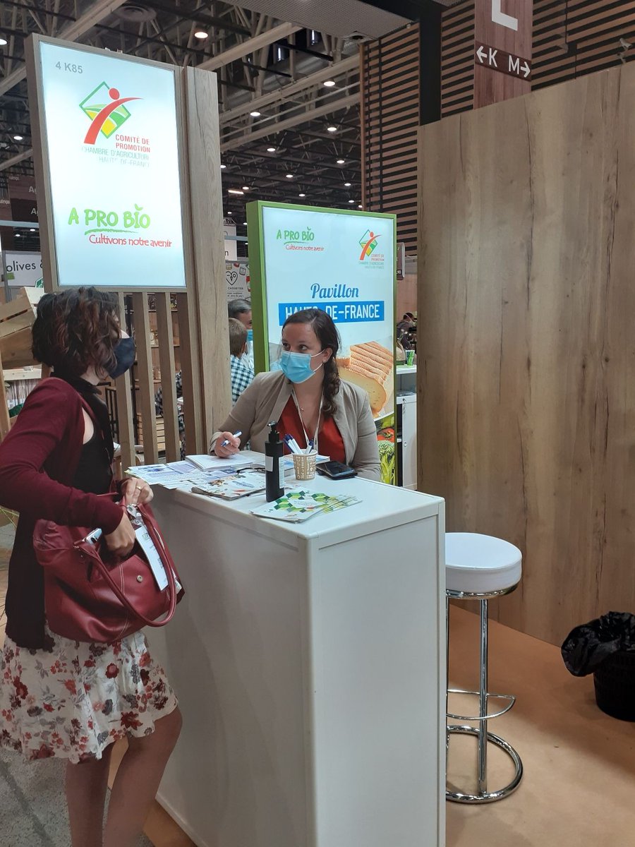 ComitepromoHDF's tweet photo. Dernière journée à Lyon sur #Natexpo2020 le salon de la Bio pour les 4 entreprises @hautsdefrance qui vous attendent jusqu'à 18h sur le pavillon collectif sur le stand k81, masqués mais heureux 😊😊🤗🤗😷😷
FORT&amp;VERT, @LaRevChampignon @BioDemain @terraveg KULTIVE https://t.co/k0kDOMqDHB