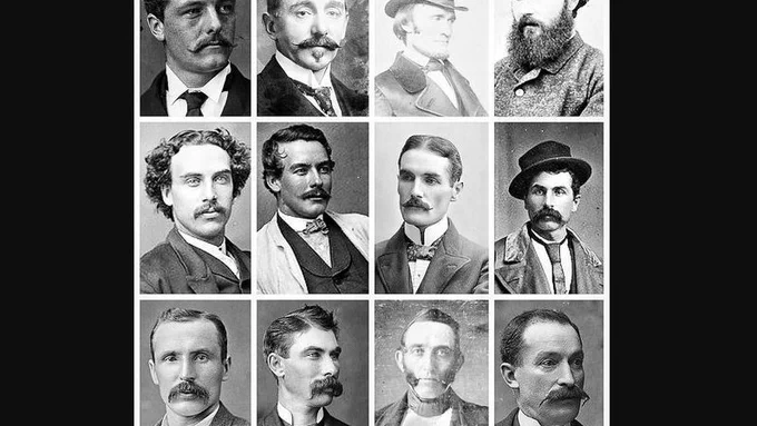 im searching for men's hairstyles in the 1830s for my victorian AU adora and i am appreciating some of the most FINE moustaches ??? 