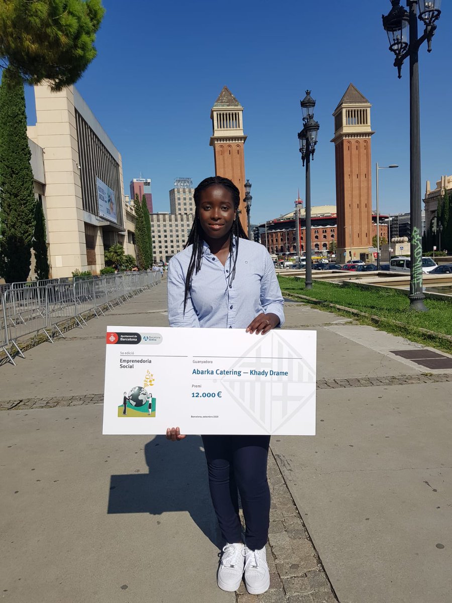 Enhorabona a les companyes d'@abarkacatering que avui han estat reconegudes i galardonades del programa d'Emprenedoria Social de <a href="/barcelonactiva/">Barcelona Activa</a>
Seguim avançant en una ESS transformadora i antiracista ✊