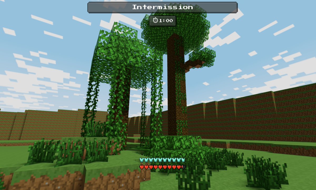 TheyCallMeShmoo's tweet photo. Been working with my team @UnwindRoblox on a new game called Creeper Survival. Here's a peek at what we're designing for the lobby. https://t.co/RRbUfRWVOz