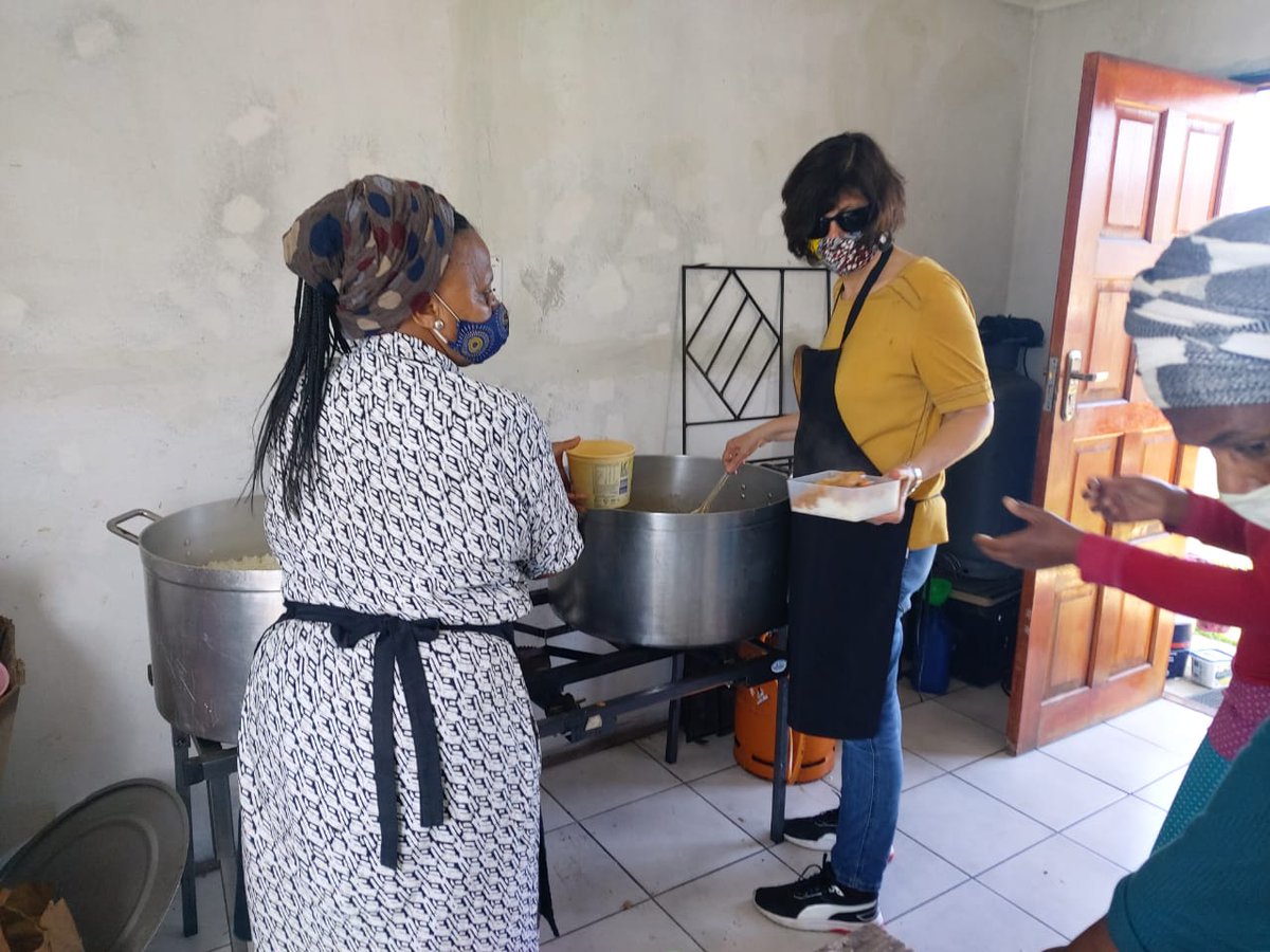 Thanks to the support from <a href="/GiftoftheGivers/">Gift of the Givers</a> we continue our support to three Soup kitchens in Zwelihle, which were original established as relief during the #COVID19 pandemic.