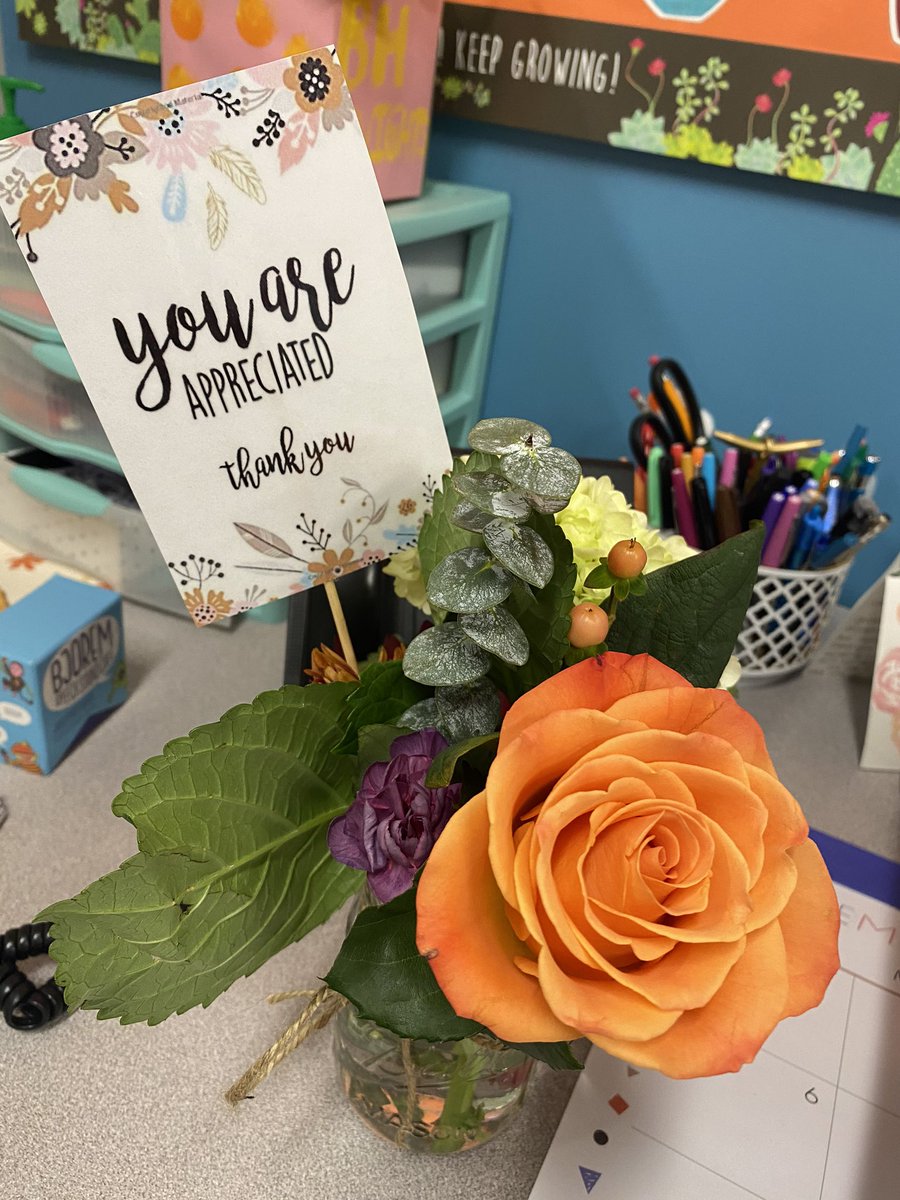 Wow! What an amazing way to start our day. Thank you SO much <a href="/BenninghovenPTA/">Rhein Benninghoven PTA</a> 💕 these gave me all the warm and fuzzies today! #BHSticksTogether #UKnighted512
