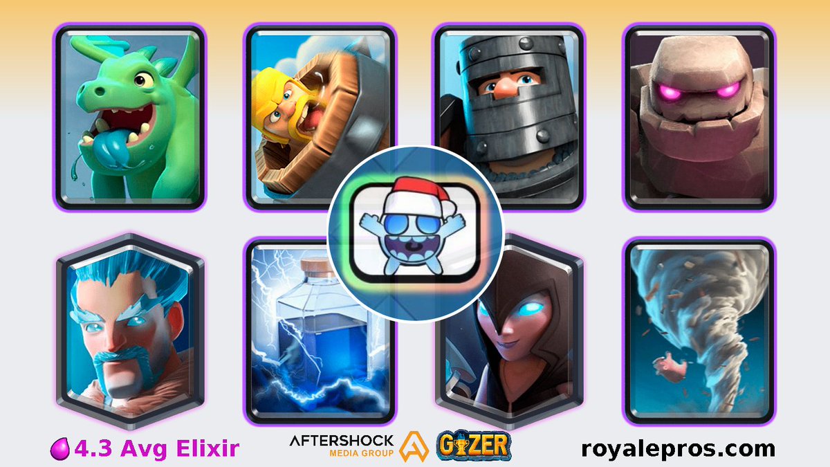 Clash Royale - The BEST Golem Deck! 