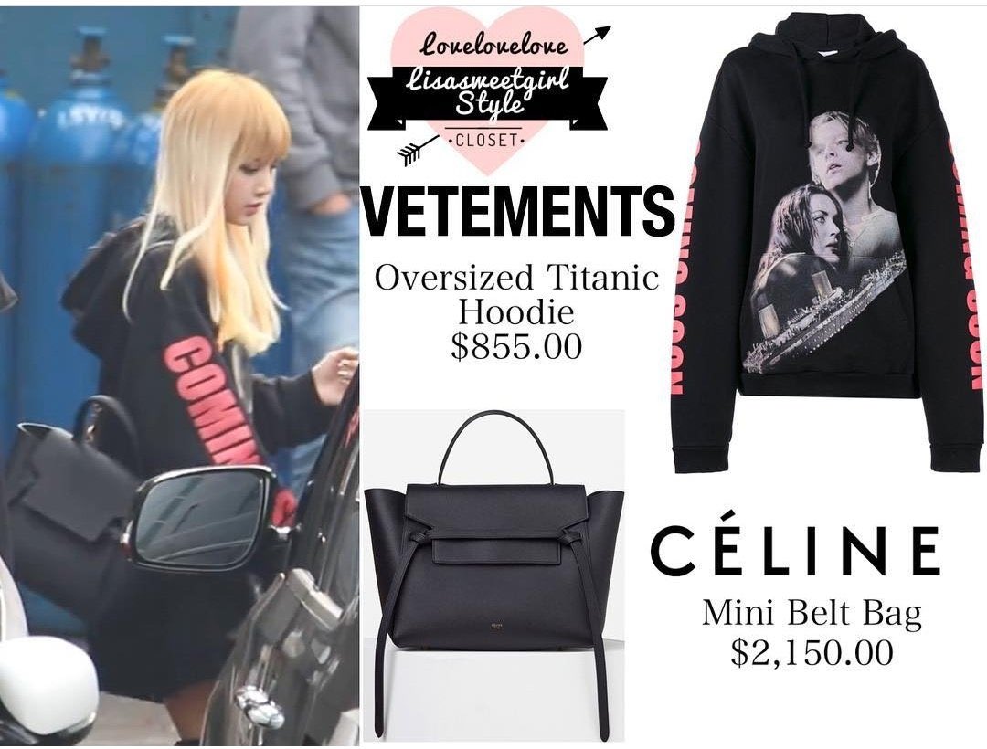 Red⁰³²⁷ on X: lisa really had a celine bag even before. @celineofficial  and now she's the first ambassador of it wow. #CELINEAmbassadorLisa #블랙핑크  #리사 #リサ #ラリサ #ลิซ
