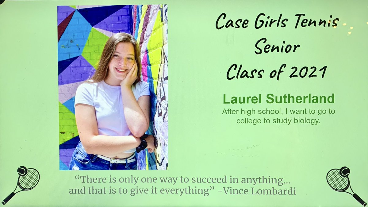 Class of 2021...Laurel Sutherland