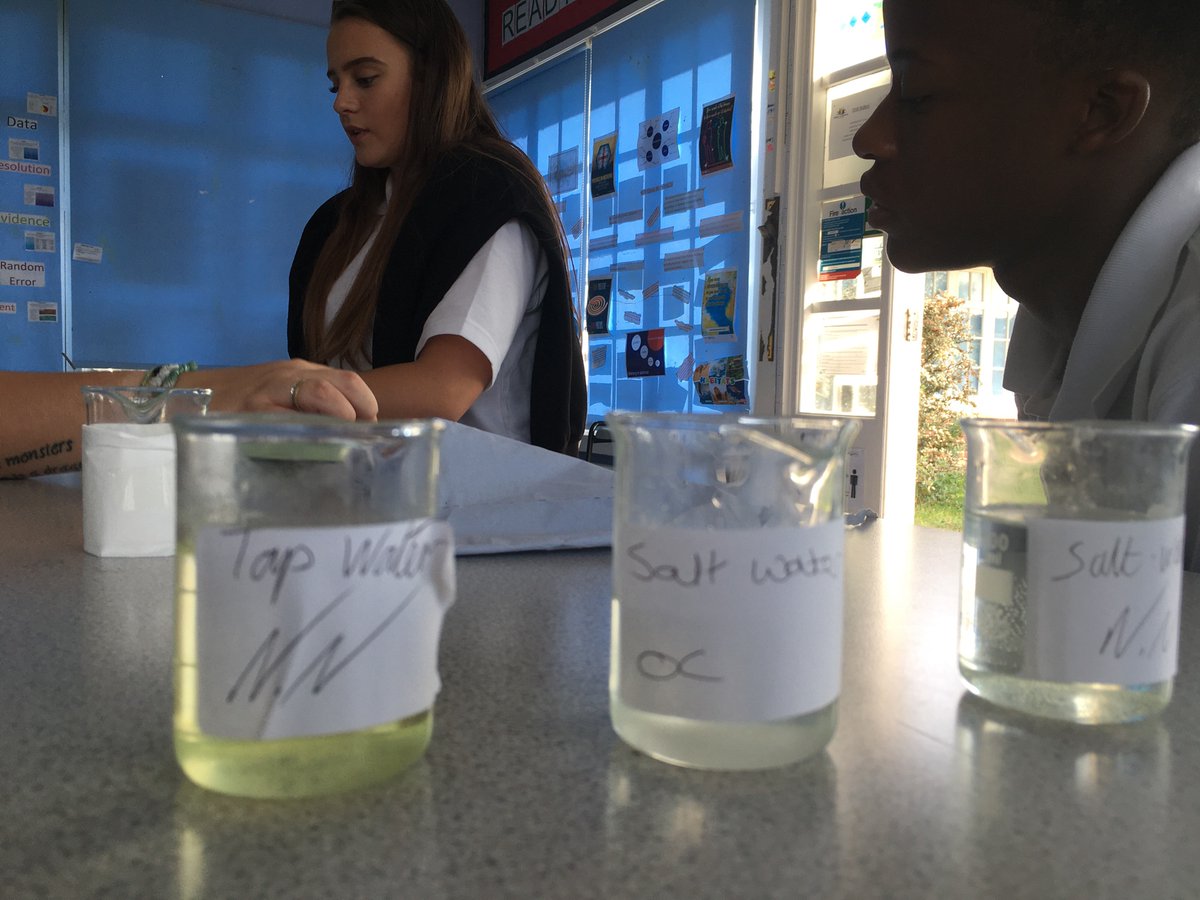Our practical experiments into osmosis are yielding interesting results. #thisisap