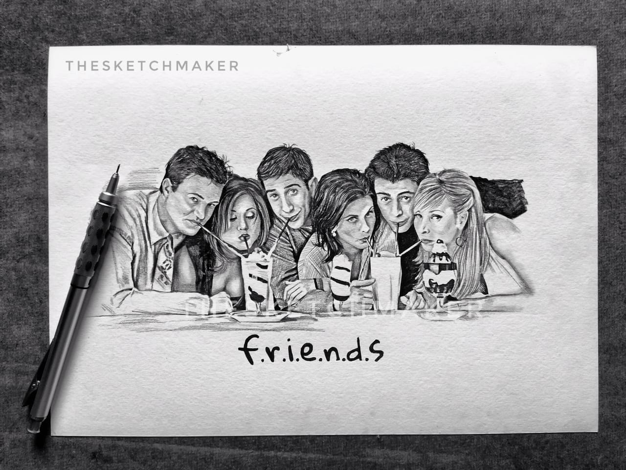 Details 79+ friends series sketch latest in.eteachers